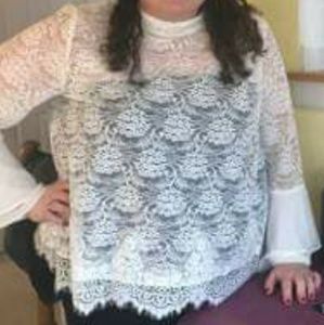 White Lace Top